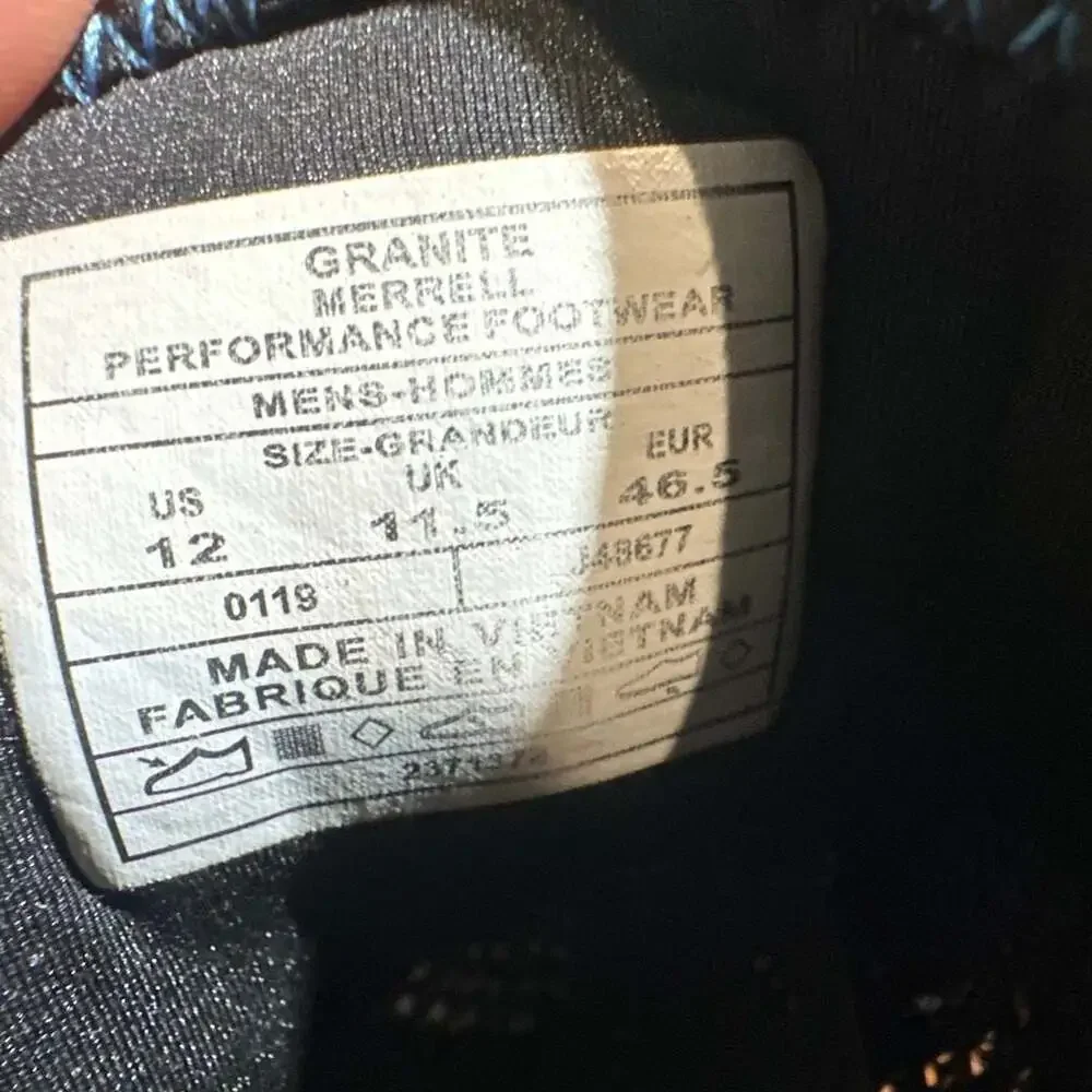 Merrell choprock outsoles mesh
